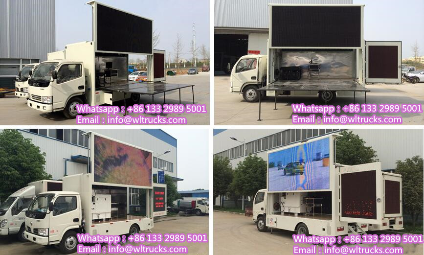 Dongfeng led video truck