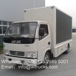 Dongfeng led video wall trucks