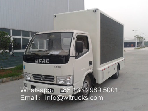 Dongfeng led video wall trucks