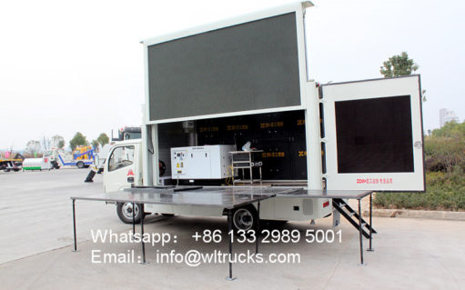 Dongfeng led wall truck