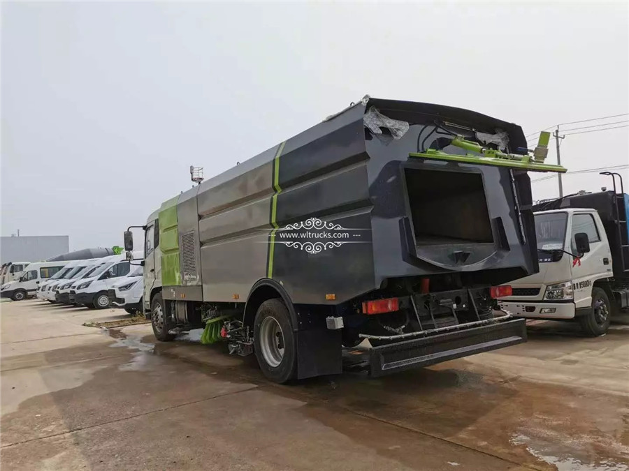 Dongfeng road washing and sweeping truck
