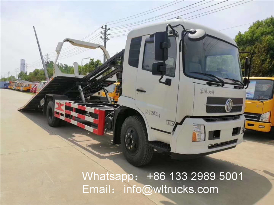 Dongfeng tianjin 8 metric ton wrecker truck