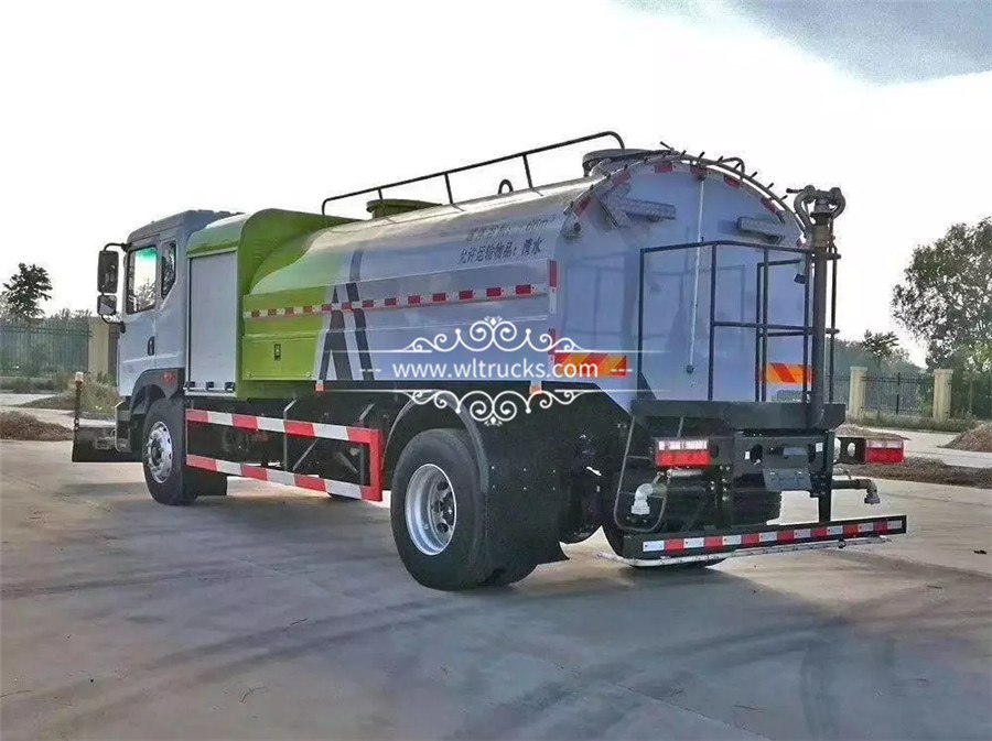 Electric cleaning truck