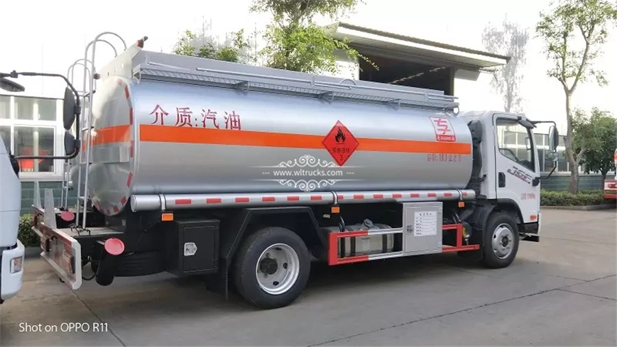 FAW 3000 gallon fuel tanker truck
