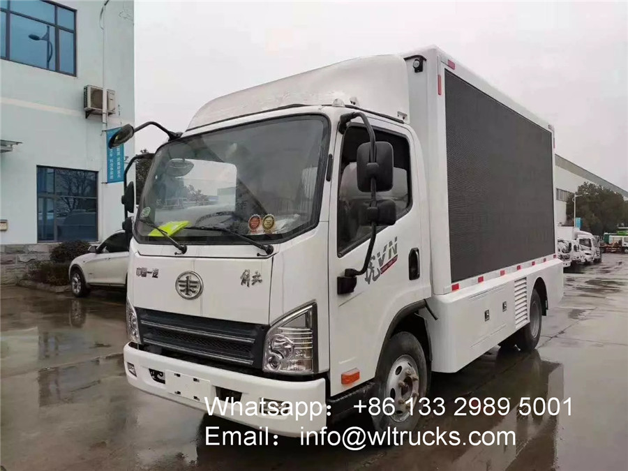 FAW 4.2m Mobile led truck