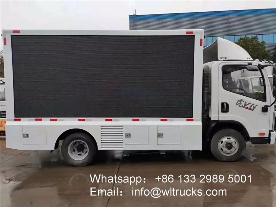 FAW 4.2m led truck