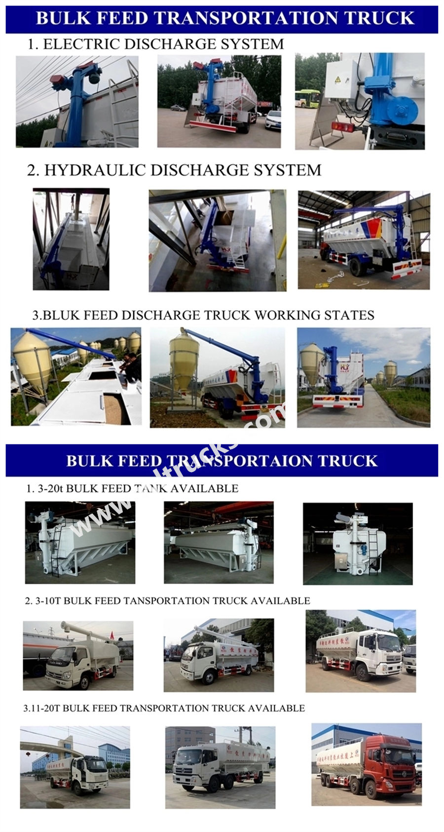 Feed truck catalog