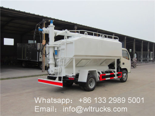 Fish bulk feed truck