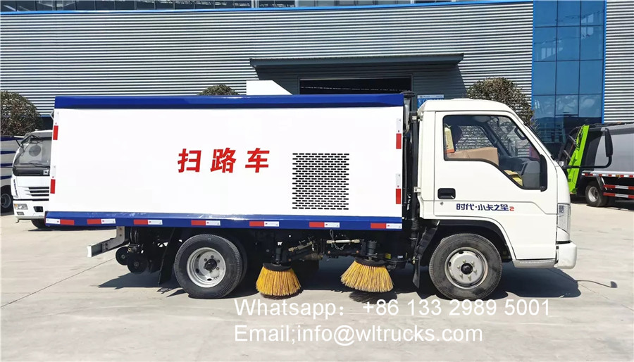 Forland mini 3m3 diesel sweeper truck