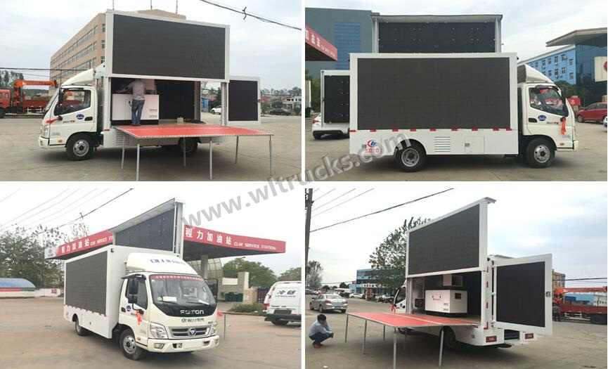 Forland ollin led advertising truck