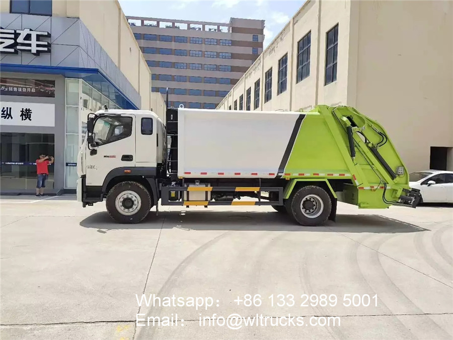 Foton 12ton garbage truck