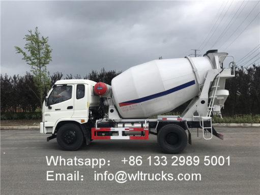 Foton 6m3 concrete mixer truck
