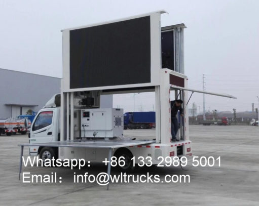 Foton Aumark mobile led truck