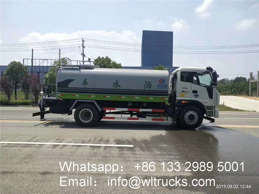 Foton ROWOR 2500 gallon to 4000 gallon water tanker truck