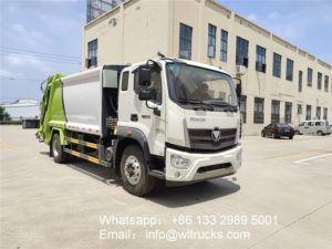 Foton Rowor 12ton compressed garbage truck