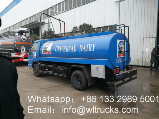 Foton milk tanker truck