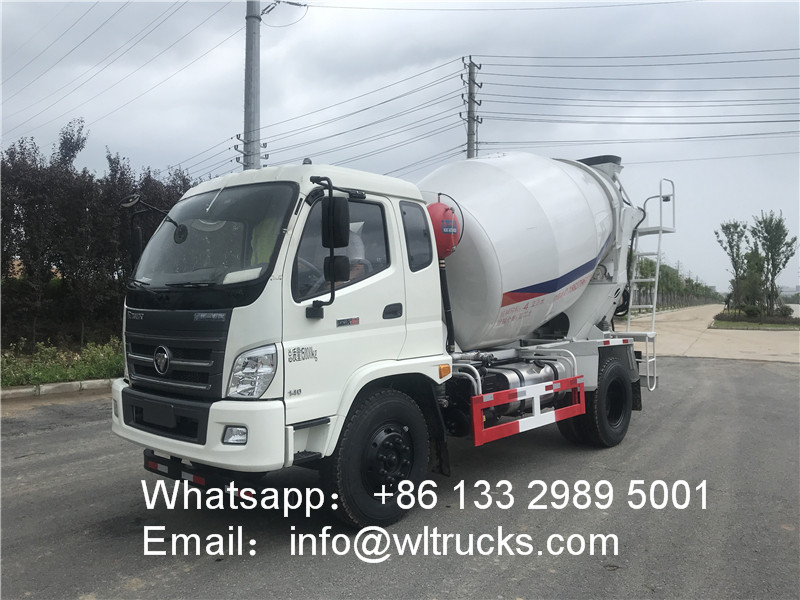 Foton ROWOR 6m3 concrete mixer truck