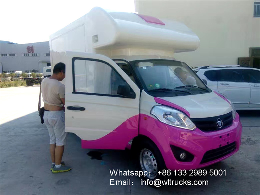 Foton van ice cream food truck