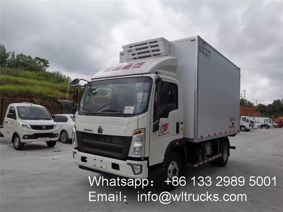 HOWO 5.2m 6 ton Refrigerated truck