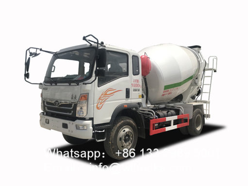 HOWO 6m3 concrete mixer trucks