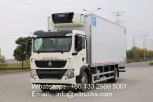 HOWO T5G refrigerator truck