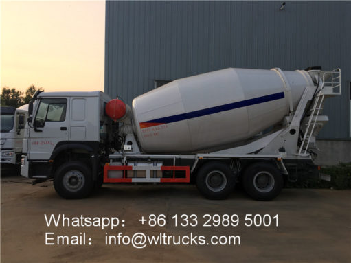 Sinotruk Howo 12m3 concrete mixer truck