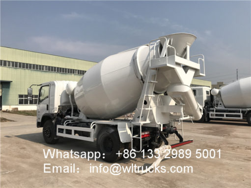 Hyundai 6m3 concrete mixer truck