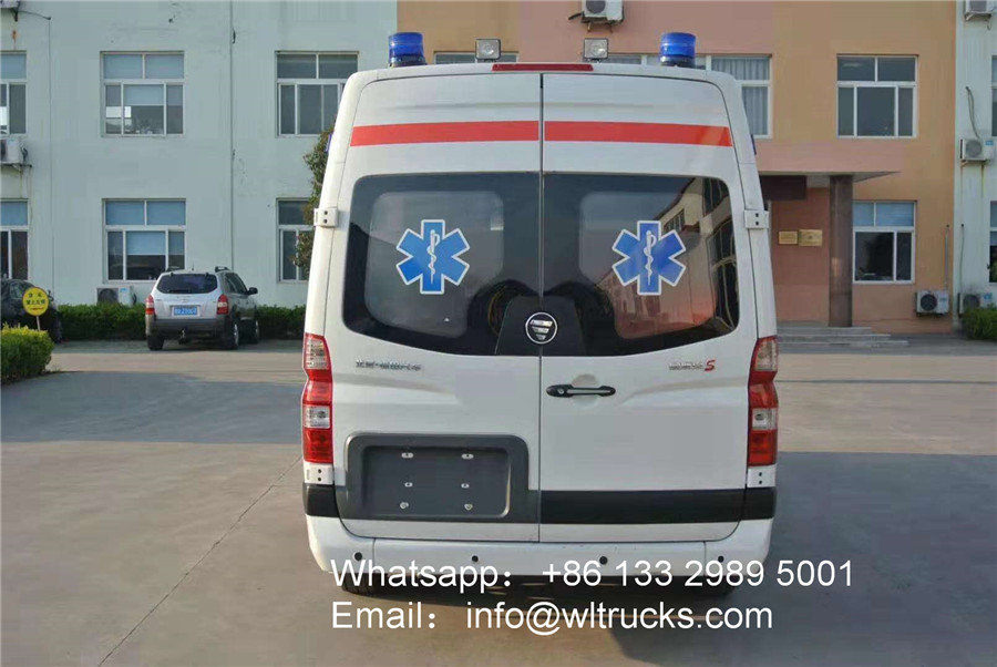 ICU Ambulance vehicle