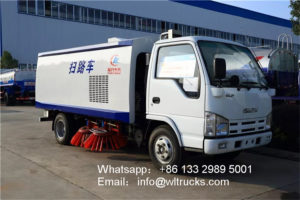 ISUZU 100P 3 ton sweeper truck