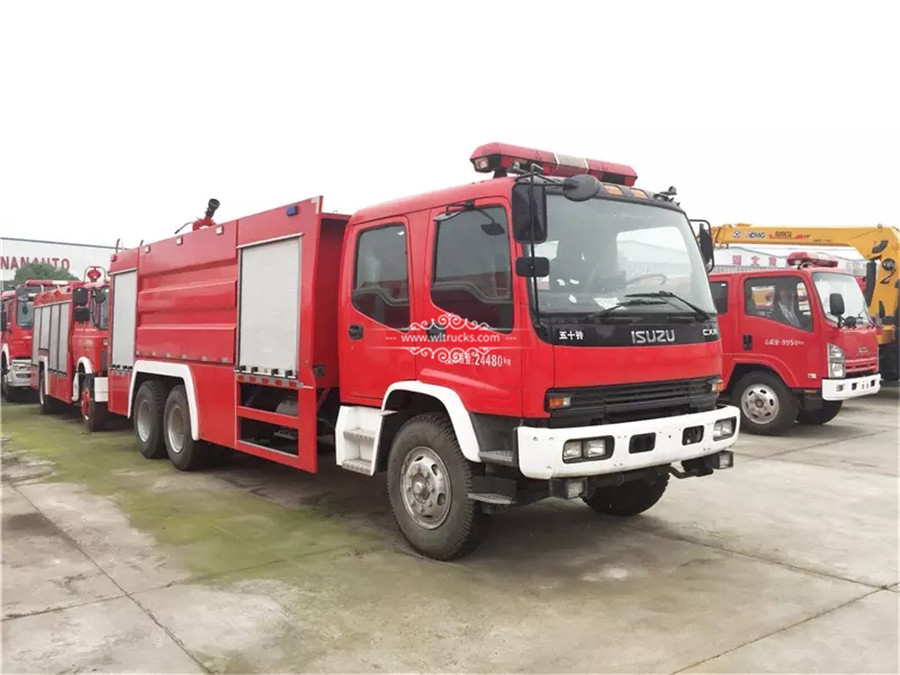 15ton water Foam fire truck