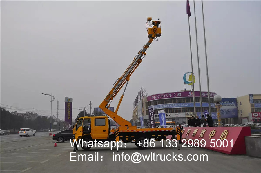 ISUZU 20m aerial work truck