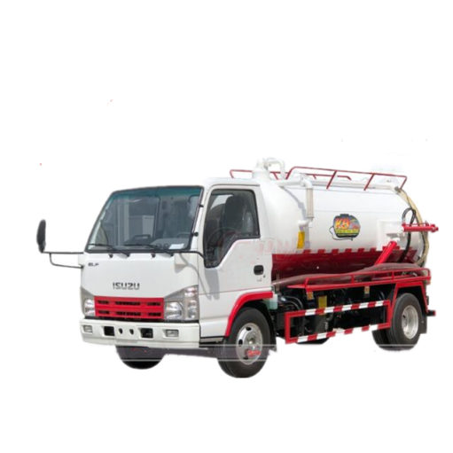 ISUZU 5000 liter sewage suction truck