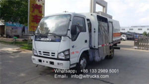 ISUZU 600P 6000L Guardrail cleaning truck