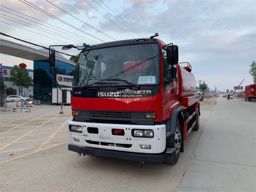 ISUZU ftr 12 ton to 15 ton water bowser truck