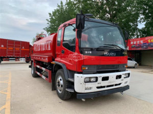 ISUZU ftr 12 ton water bowser truck