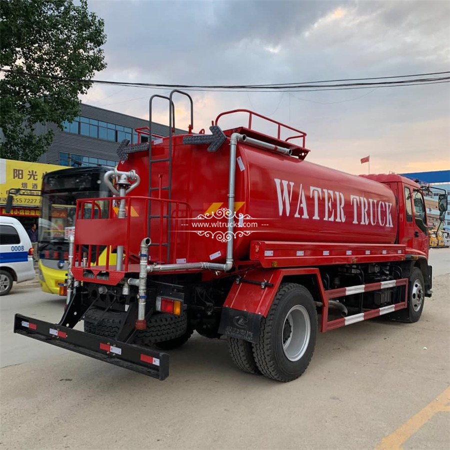 ISUZU ftr 15 ton water bowser truck