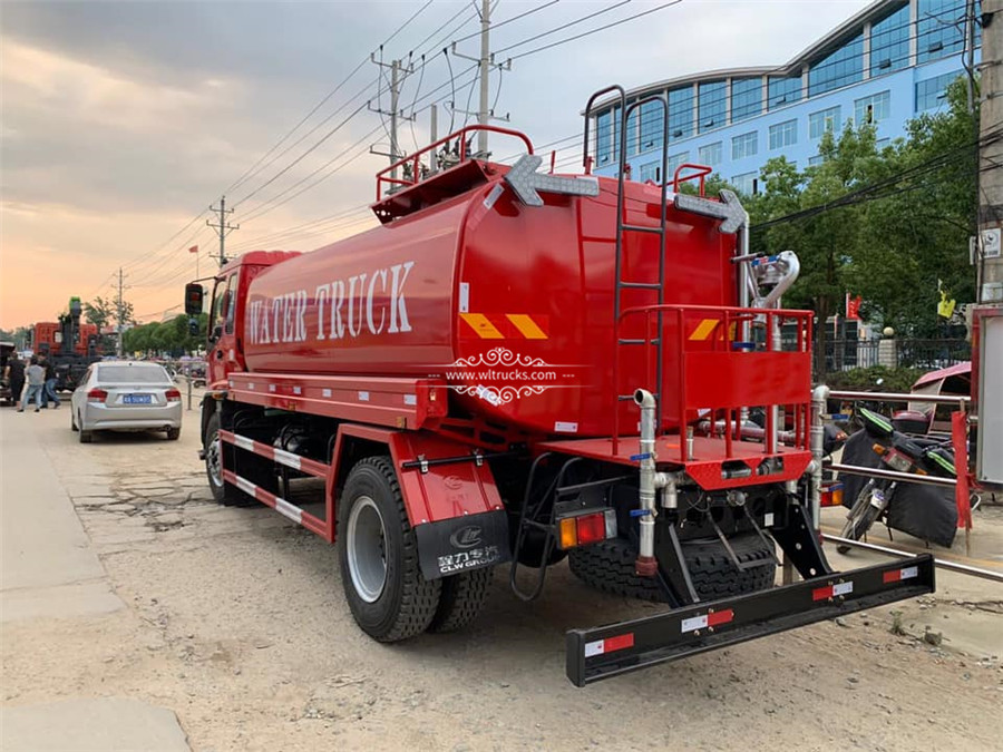 ISUZU ftr water bowser truck