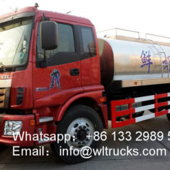 Foton Auman 10cbm to 15cbm Insulation Milk Tanker truck