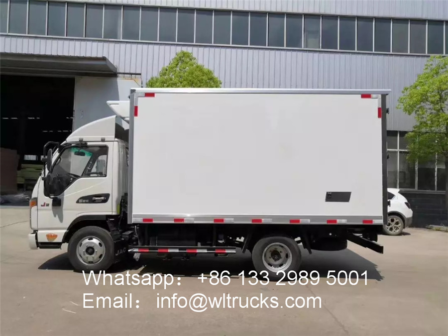 JAC 3 ton Kangling freezer Truck