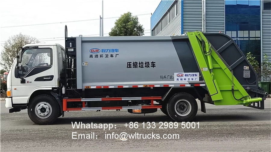 JAC 6m3 compactor garbage truck