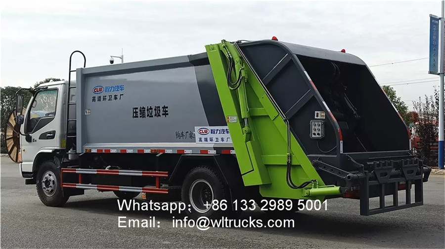 JAC 7m3 compactor garbage truck