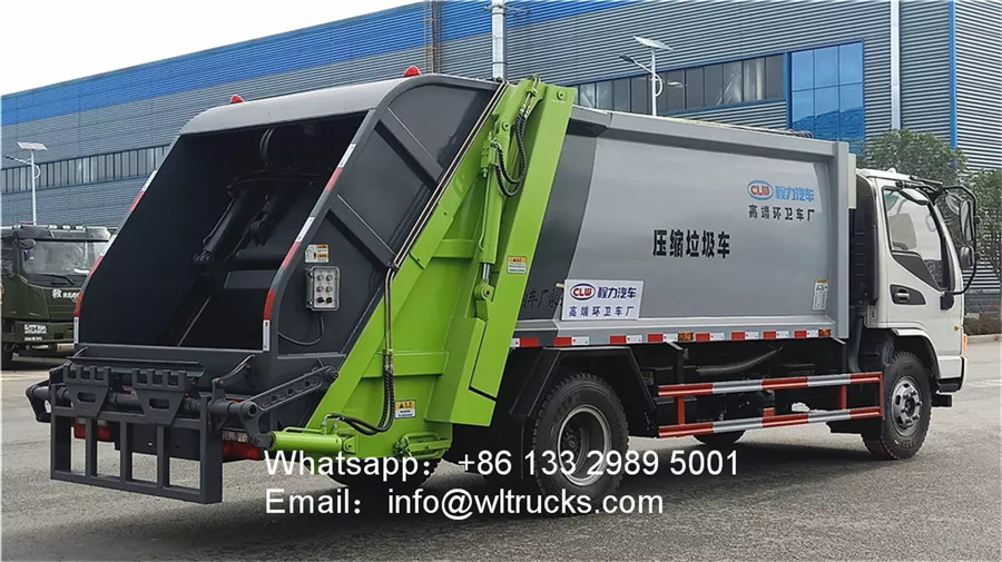 JAC 8m3 compactor garbage truck