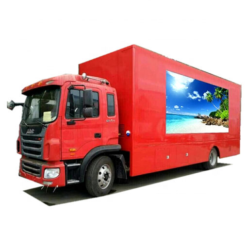 JAC big led wall truck