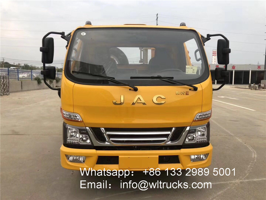 JAC flatbed tow truck