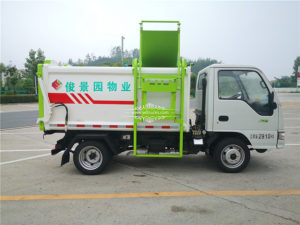 JAC hanging bucket garbage truck