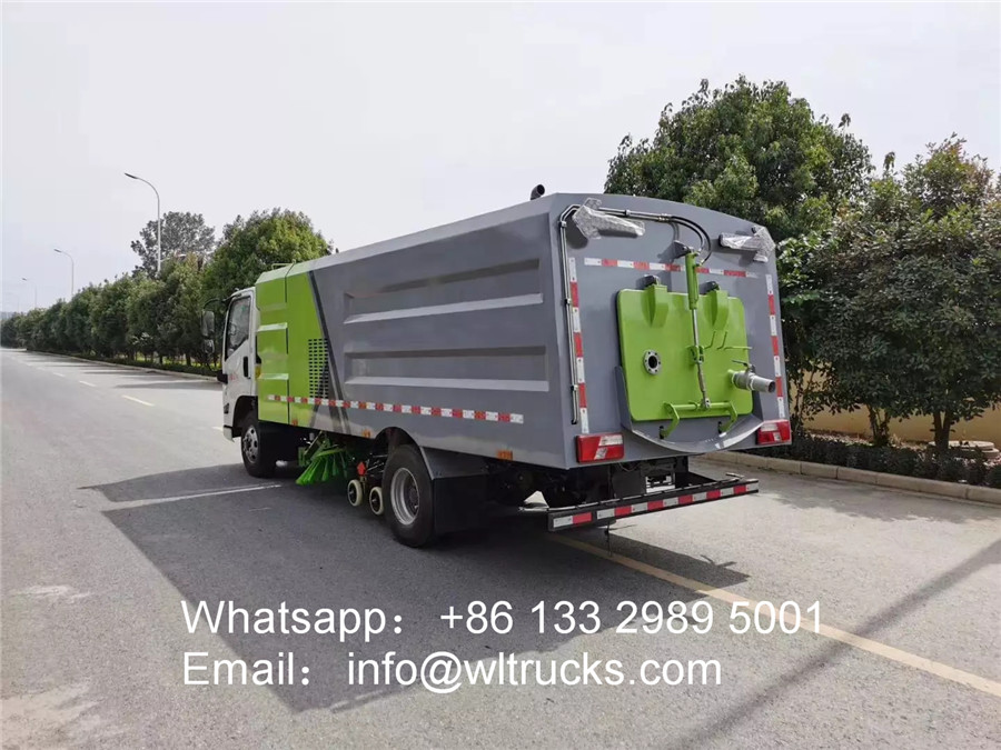 JMC 8 ton washing road sweeper truck