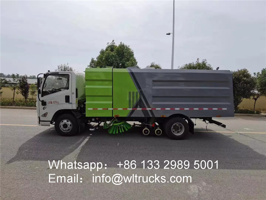 JMC 8 ton washing road sweeper trucks