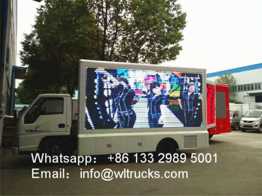 JMC led billboard truck