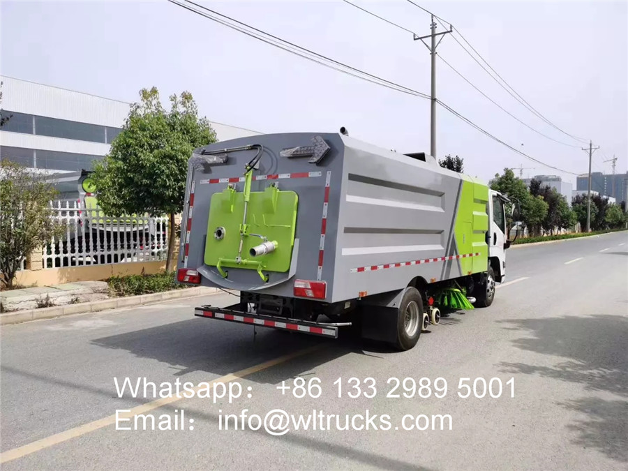 JMC washing road sweeper truck