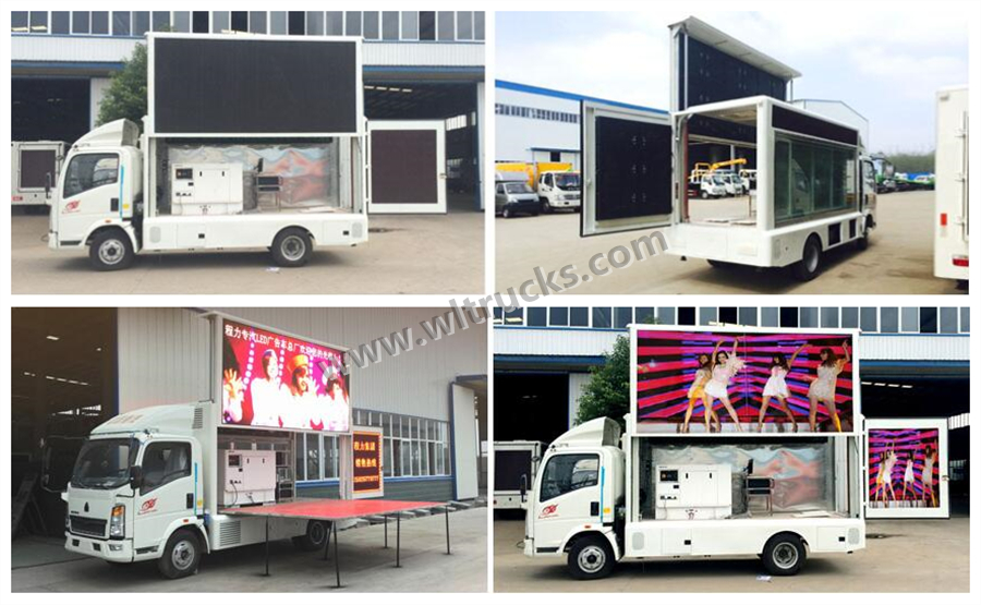 Japan Isuzu 10m2 to 12m2 led screen truck